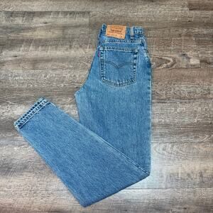 Vintage 90s Levis 512 Slim Fit Tapered Leg Jeans Size 9 MED Made in Canada